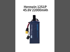 Herewin 12S 45.6V 22000mAh LiHv Batería para drones 25C Soft Pack