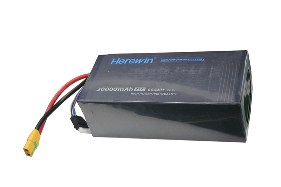 comprar Herewin Batería 30000mAh UAV LiPo Bolsa de celdas Batería paquete 6S1P 22.2V Fabricación en línea
