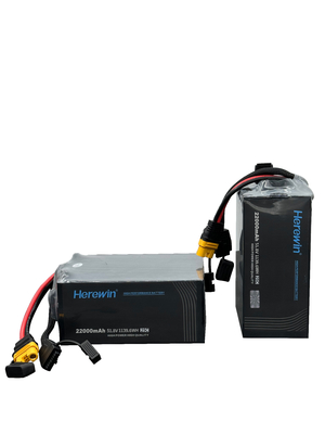 comprar Herewin 14S 51.8V 22000mAh LiPo Uav Drone Batería Bolso 25C Batería para drones Fabricación en línea