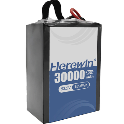 comprar Capacidad de 30000mAh Herewin Batería de estado semisolido 14S 53.2V para carga rápida y diseño ligero Fabricación en línea