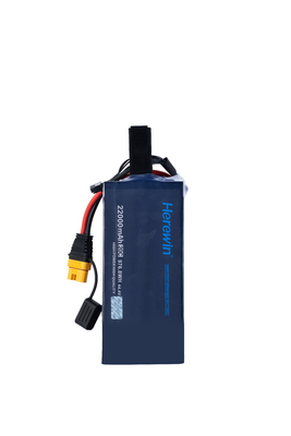 Batería para drones Lipo 25C Soft Pack Herewin 12S 44.4V 22000mAh