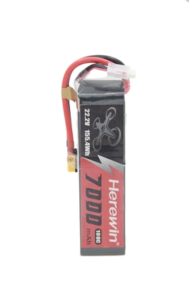 7000 mAh Lipo Mejor Batería Para Fpv Drone100C Bolsa Blanda RC Batería Pack