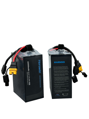 UAVs Herewin Baterías 22000mAh 14S 53.2V 25C Batería LiHv Soft Pack