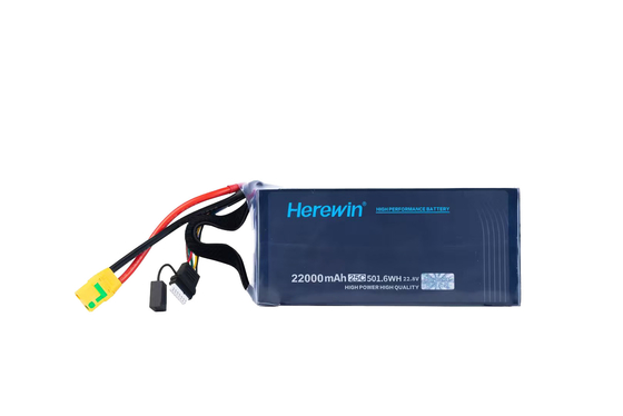 6S22.8V 22Ah Batería para drones LiHv Uav / 2.81kg Batería para drones Uav