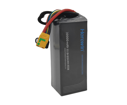 6S1P 22.8V 6s 30000mah Lipo Batería Bolsa Celular Batería de Alto Voltado