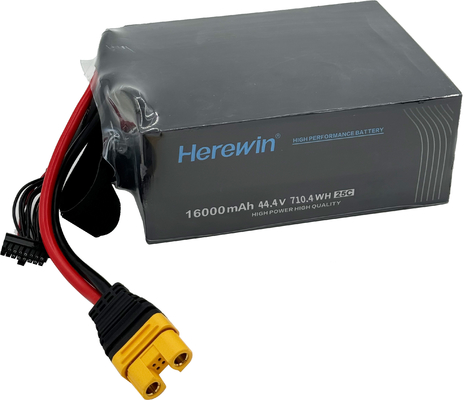 Aquí hay 12S1P 44.4V 12s 22000mah Batería Lipo 25C Batería de Drone