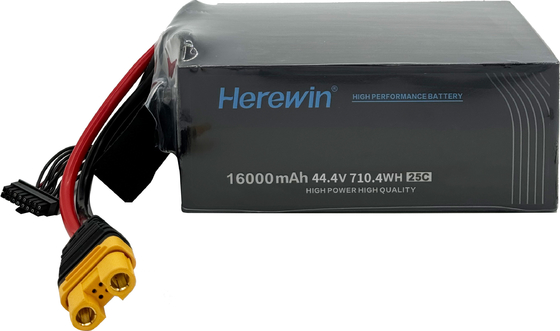 Herewin 12S1P 16000mAh 44.4V 25C Batería de bolsillo para UAV