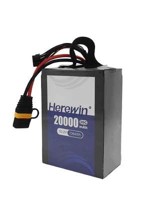 Herewin 14S Batería para drones 20000mah 53.2V 30C Batería para UAV