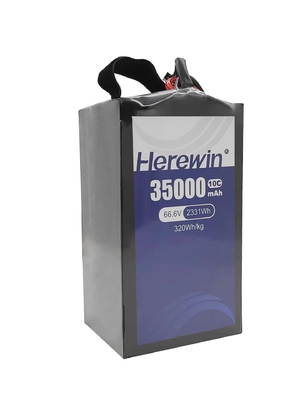 Herewin Batería semisólida 18S 66.6V 35000mAh Batería de calidad confiable