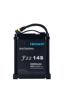Batería Lipo de alto rendimiento 22000mAh 25C 51.8V Smart 14s con enchufe AS150U para drones agrícolas