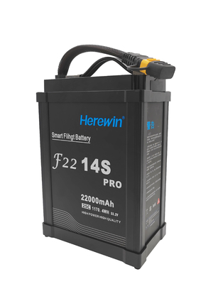 22000mah 14S 53.2 V 25C Drones agrícolas Uav Lipo Baterías para Uav Spray Drones