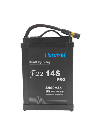 Herewin 14S Pro 22000mah Batería Lipo 53.2V Batería de vuelo inteligente 25C
