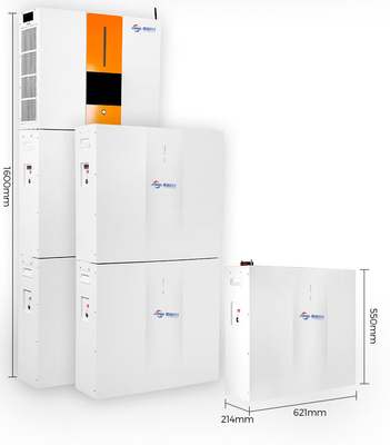 Todo en uno 10.24KWH 51.2V 100Ah Sistema de batería de almacenamiento de energía para el hogar
