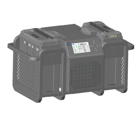 Cargador de batería de refrigeración de doble canal AC100-290V 50-60Hz Cargador de batería de litio