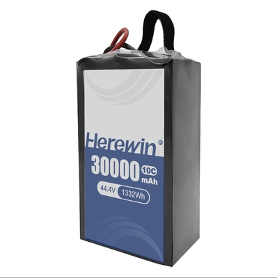 Batería de estado semisólido de alta capacidad 12S 44.4V 30000mAh para carga rápida y vida útil de ciclo largo