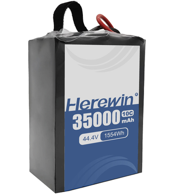 Herewin Batería de estado semisolido 14S 51.8V 35000mAh para carga rápida y alta potencia
