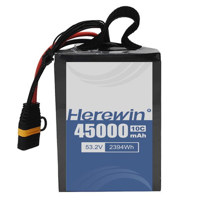 Herewin Batería de estado semisolido 14S 53.2V 45000mAh La combinación perfecta de densidad de energía y durabilidad