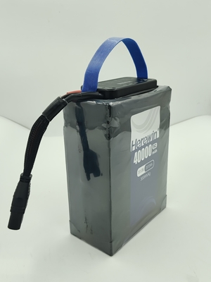 Duración de vida más larga Herewin 14S1P 53.2V 40Ah batería de paquete suave inteligente Drone Sprayer Batería Lipo